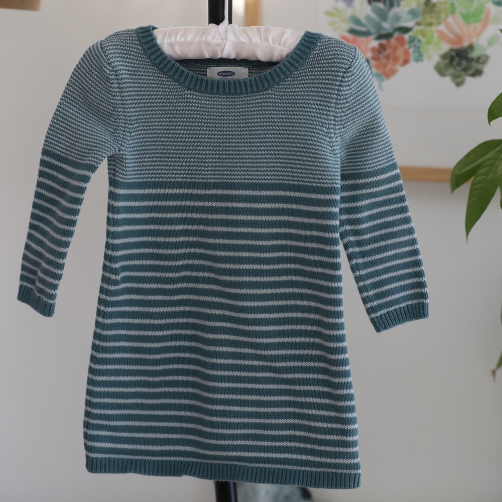 Cotton sweater dress